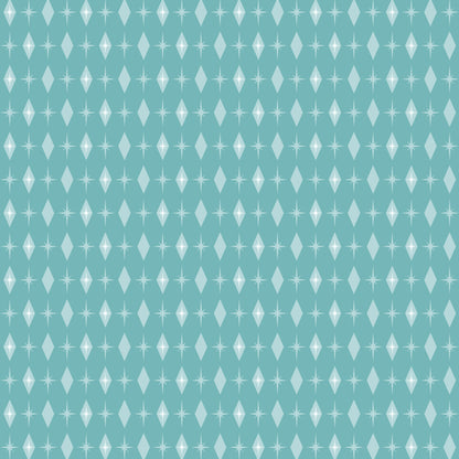Midcentury Sparkle Pattern 11 Minky Fabric