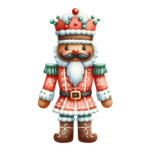 Christmas Nutcracker Scene Fabric Panel 19
