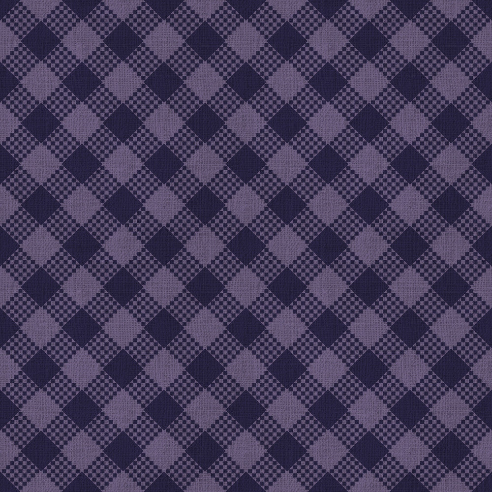 Twilight Grape Grove Pattern 12 Minky Fabric