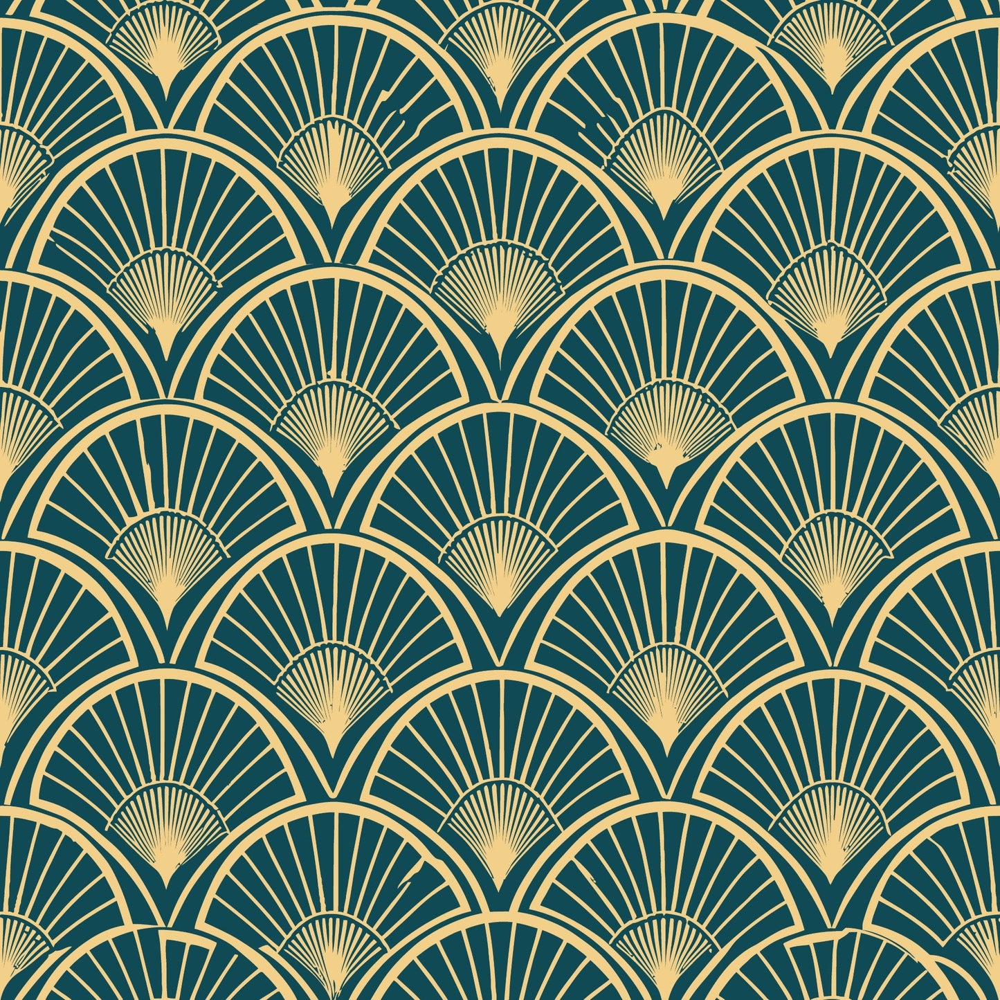 Art Deco Pattern 19 Quilting Cotton Fabric
