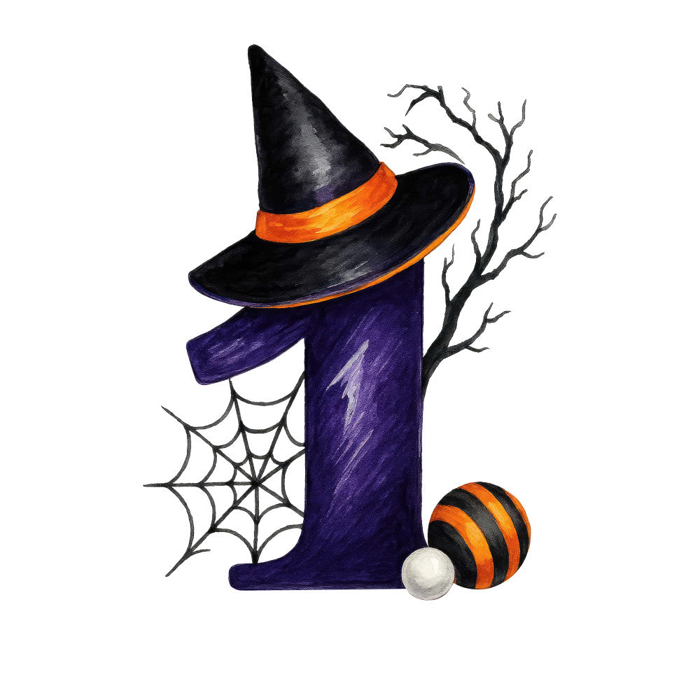 Halloween Alphabet Fabric Panel 15