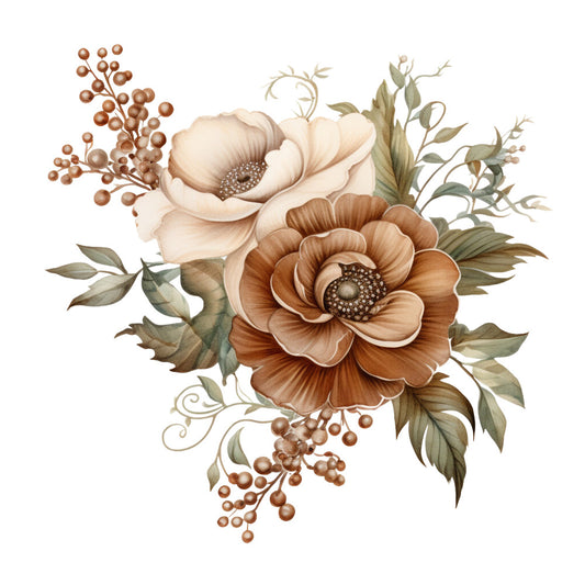 Antique Christmas Fabric Panel 35