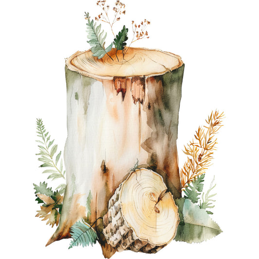 Woodland Animals World Fabric Panel 48