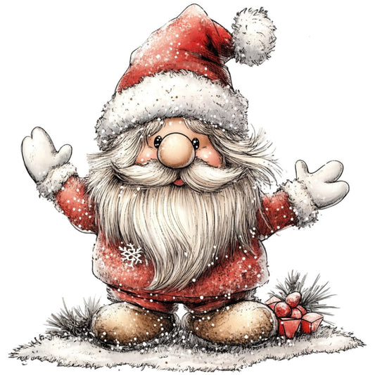 1st Whimsical Christmas Fabric Panel 111