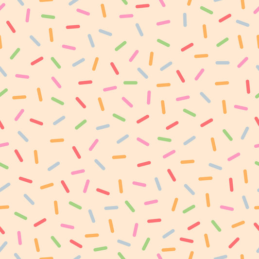 Rainbow Sprinkles Pattern 1 Quilting Cotton Fabric