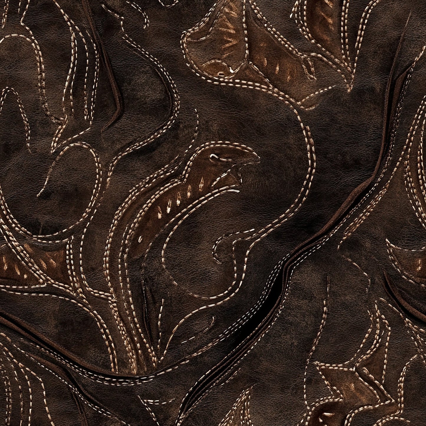 The Western Life Pattern 60 Quilting Cotton Fabric