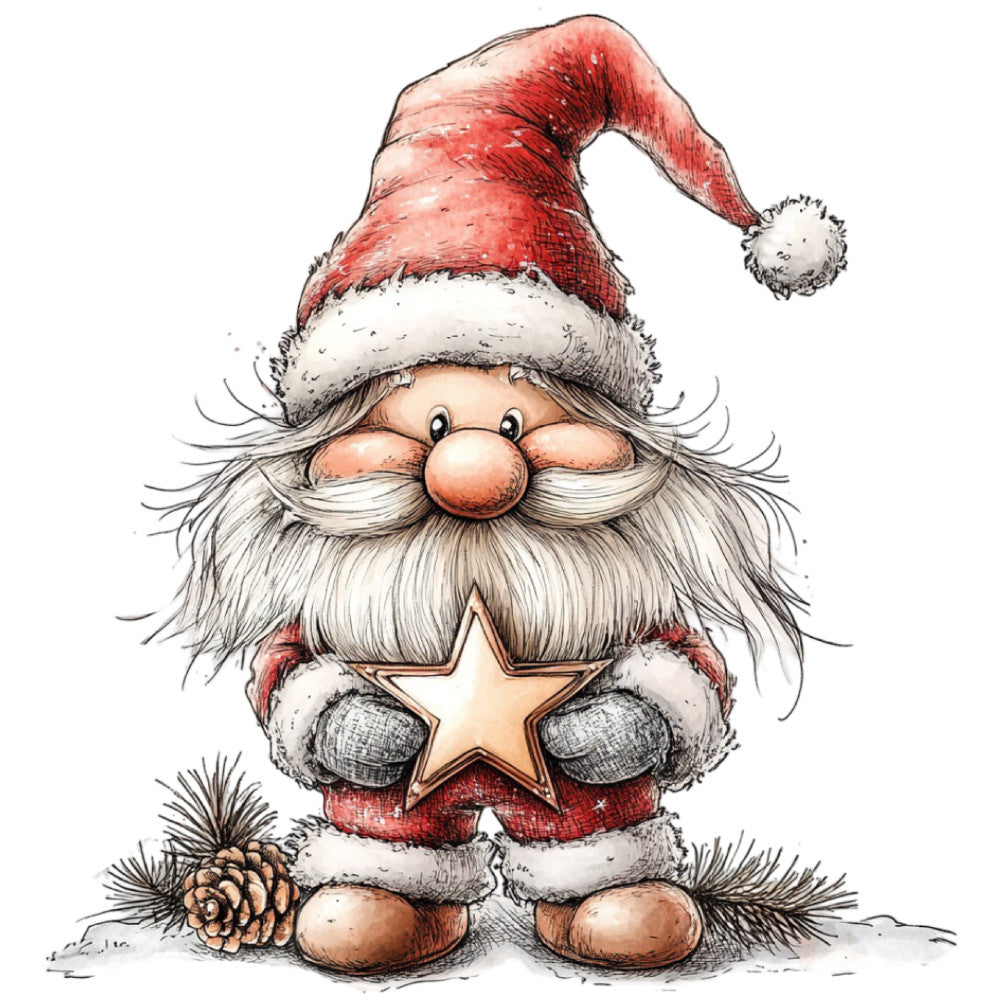 1st Whimsical Christmas Fabric Panel 81