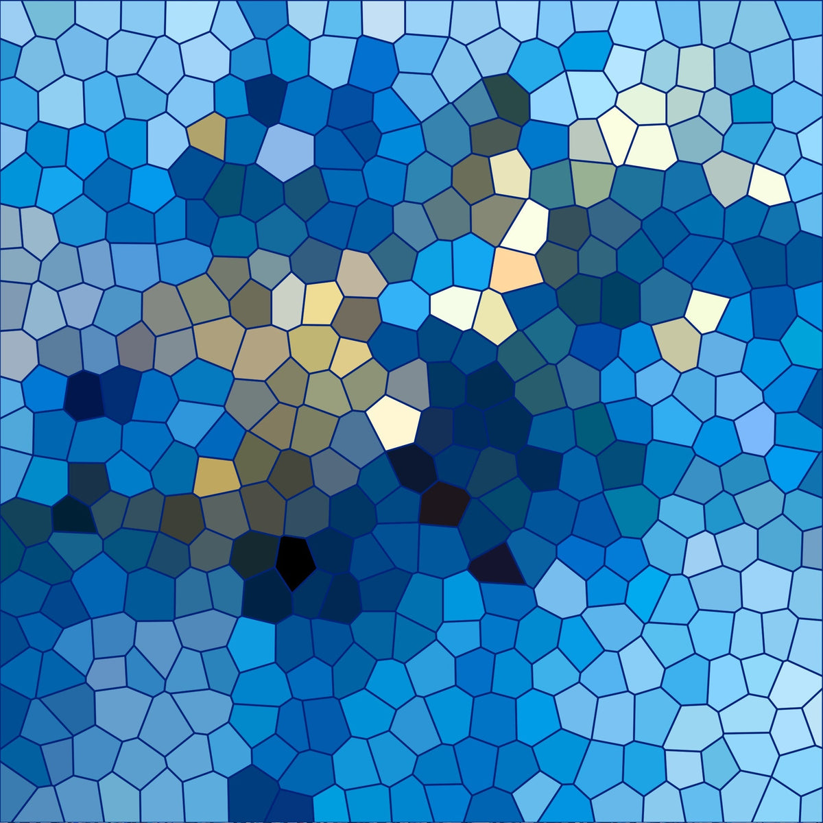 Stained Glass Dreams Pattern 5 Minky Fabric