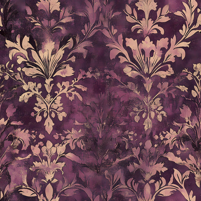 Midnight Harvest Garden Pattern 18 Minky Fabric
