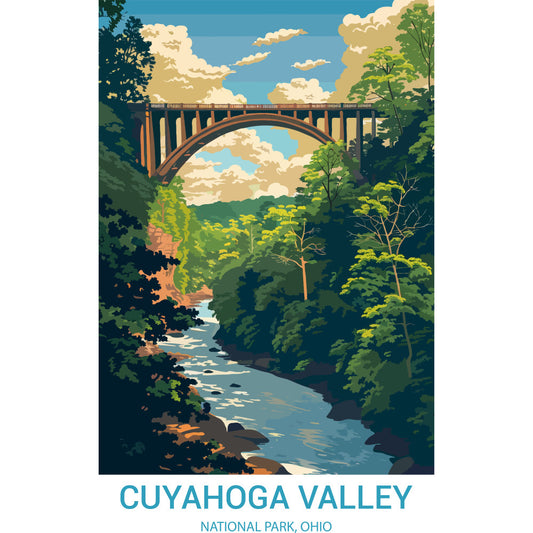 National Parks Posters Fabric Panel 8