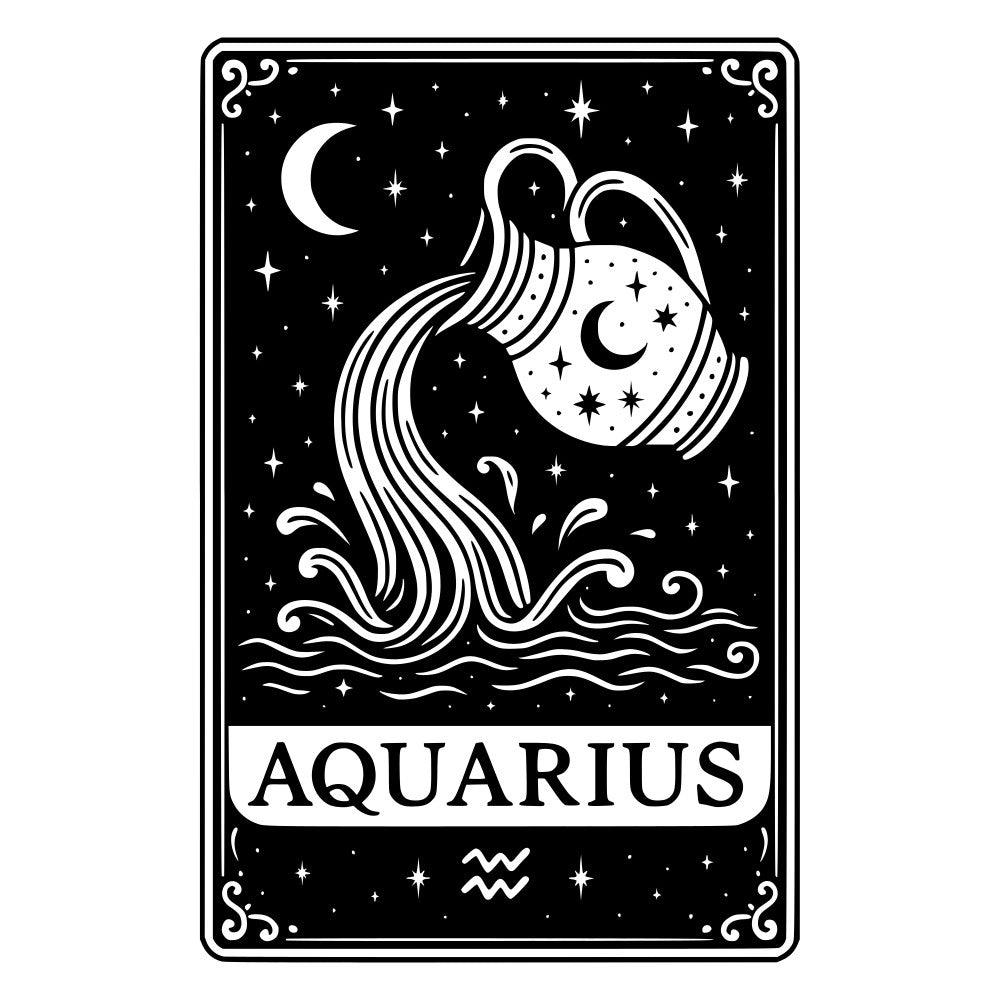 Zodiac Cards Fabric Panel 4