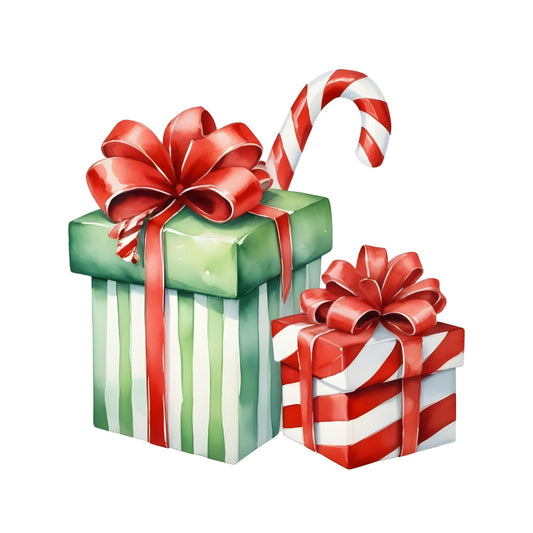 Christmas Element Fabric Panel 24