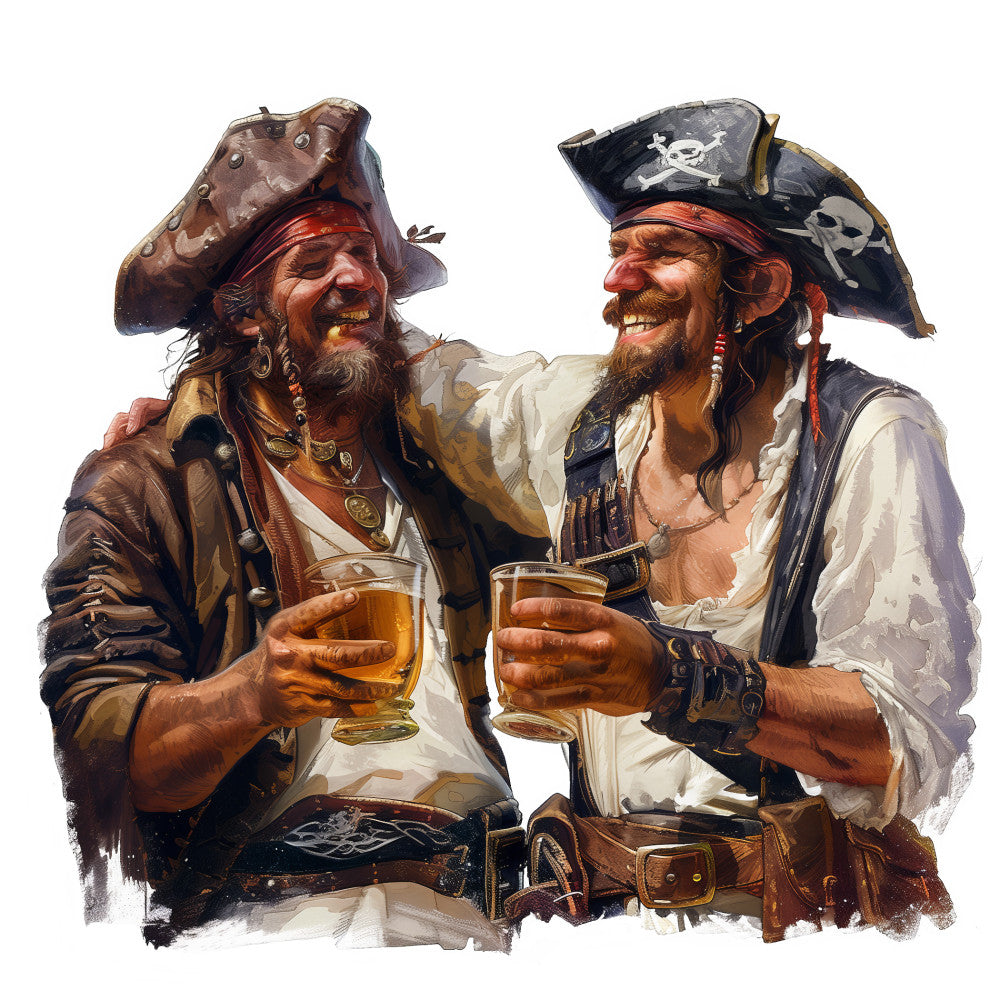 Pirate Jolly Fabric Panel 29