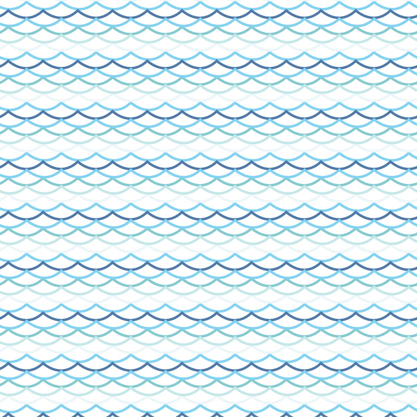 Navy Nautical Sea Pattern 11 Quilting Cotton Fabric