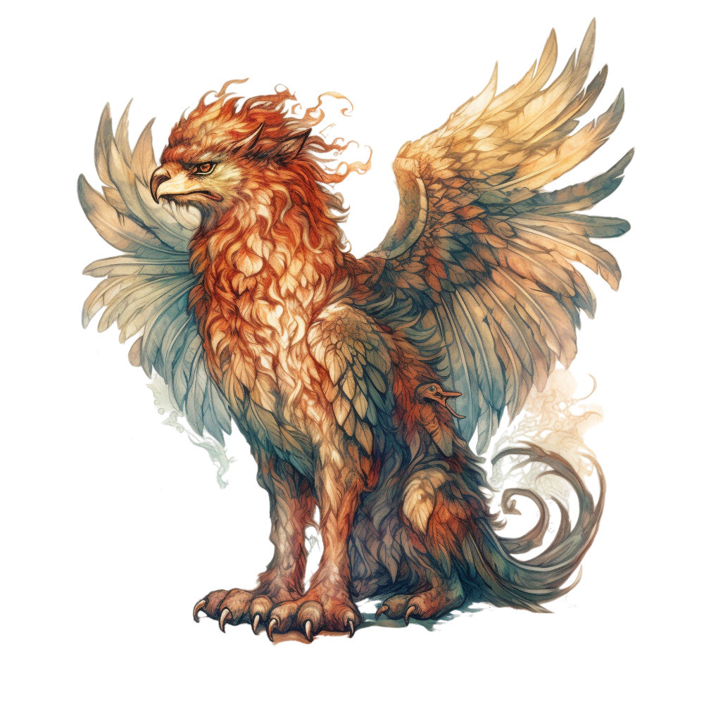 Mythological Creatures Fabric Panel 11