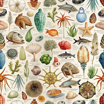 Reef Reverie Pattern 18 Minky Fabric