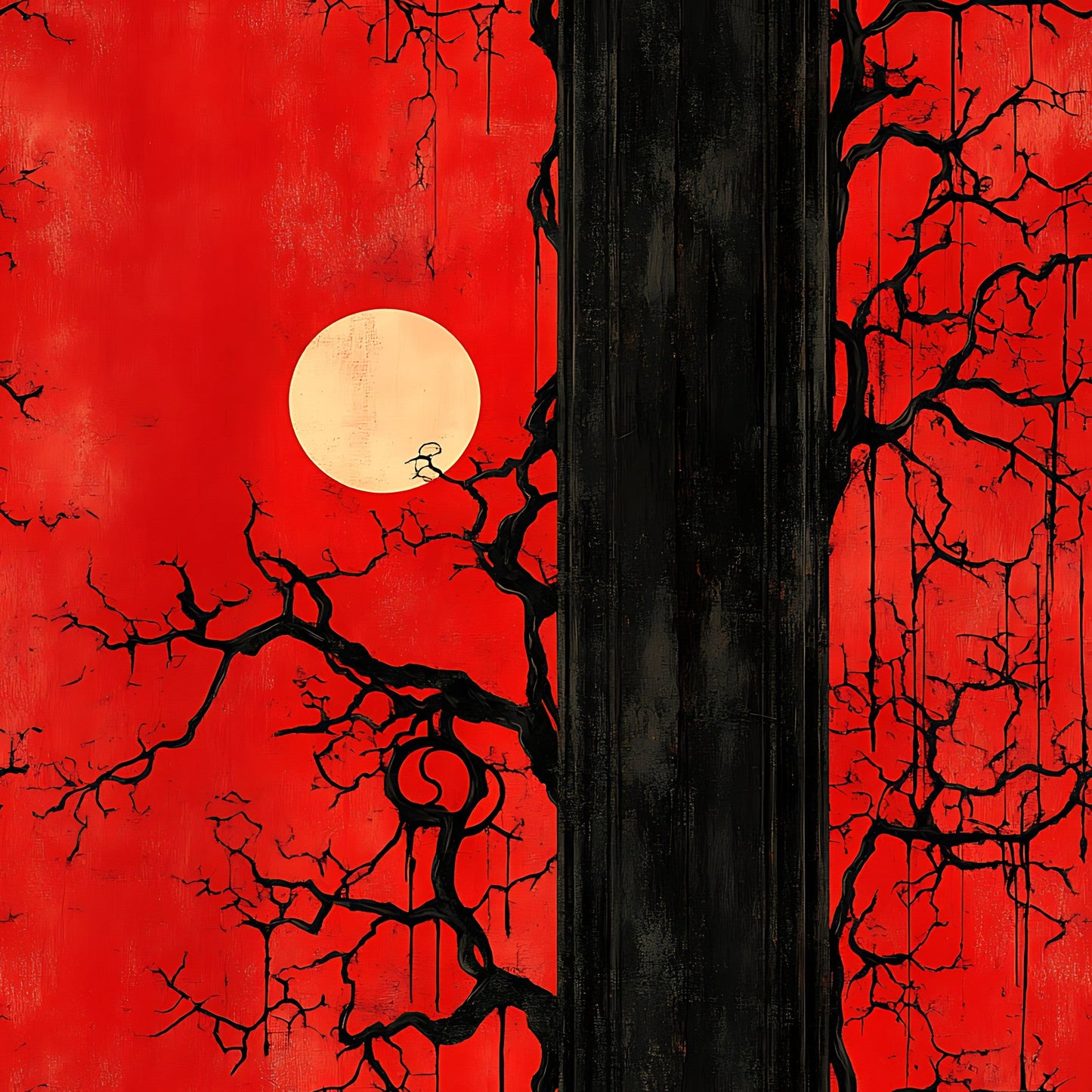 Blood Moon Manor Pattern 8 Quilting Cotton Fabric