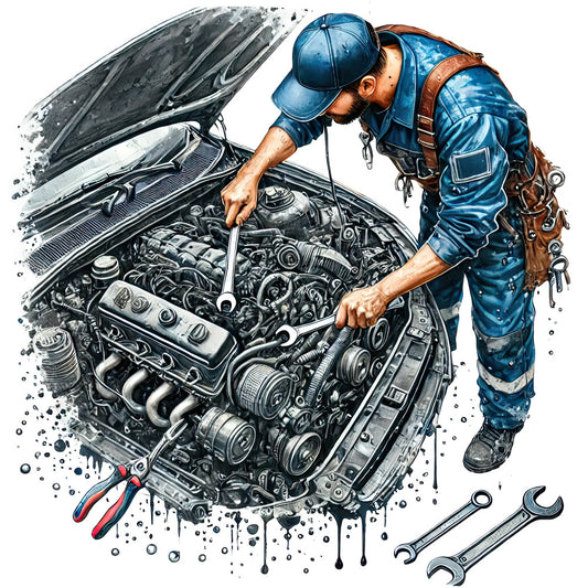 Mechanics Fabric Panel 17