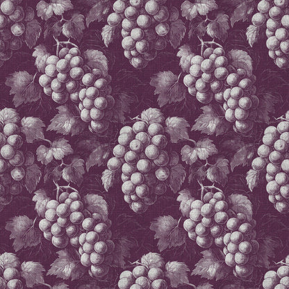Twilight Grape Grove Pattern 9 Minky Fabric
