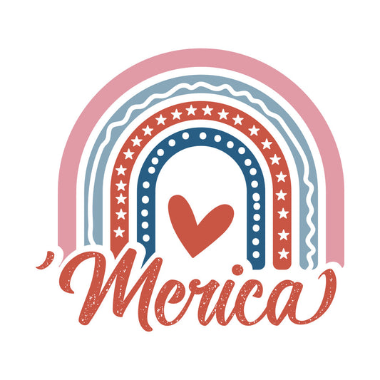 4th of July Retro Fabric Panel 19