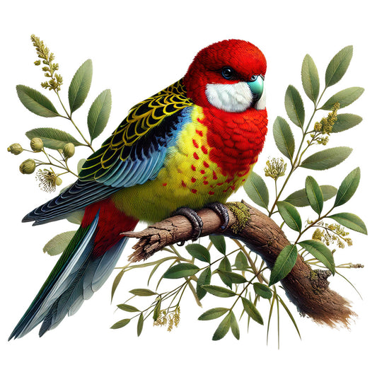 Australian Birds Fabric Panel 9