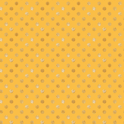 Navy and Gold Celebration Pattern 15 Quilting Cotton Fabric