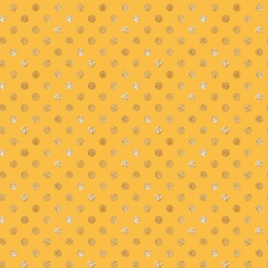 Navy and Gold Celebration Pattern 15 Quilting Cotton Fabric