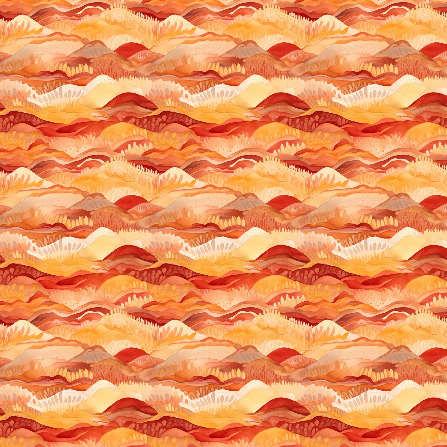 Desert Sunrise Pattern 3 Quilting Cotton Fabric