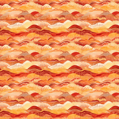 Desert Sunrise Pattern 3 Quilting Cotton Fabric