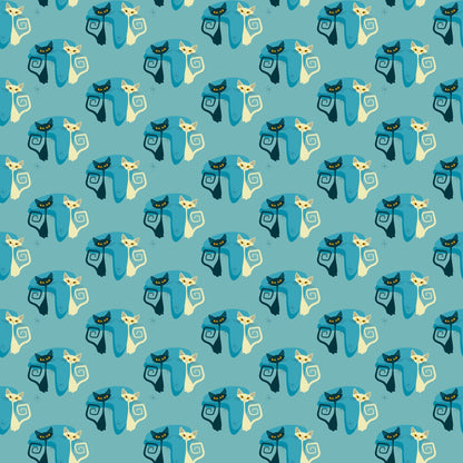 Mod Whiskers Pattern 5 Minky Fabric