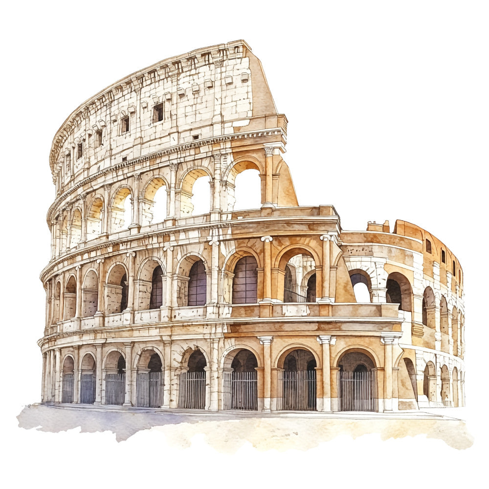 Roman Empire Fabric Panel 36