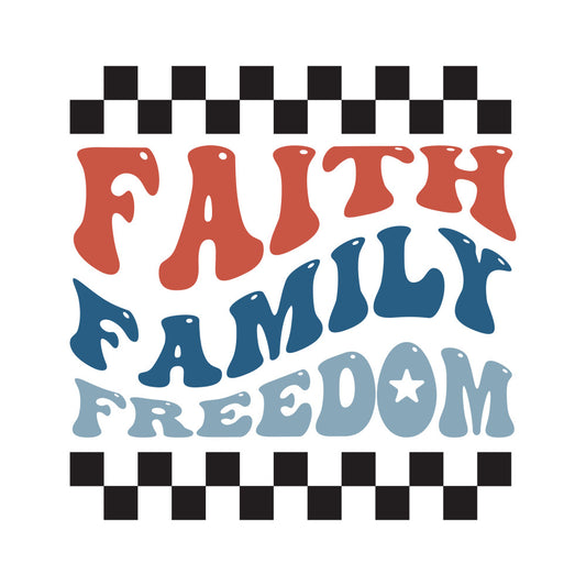 4th of July Retro Fabric Panel 15