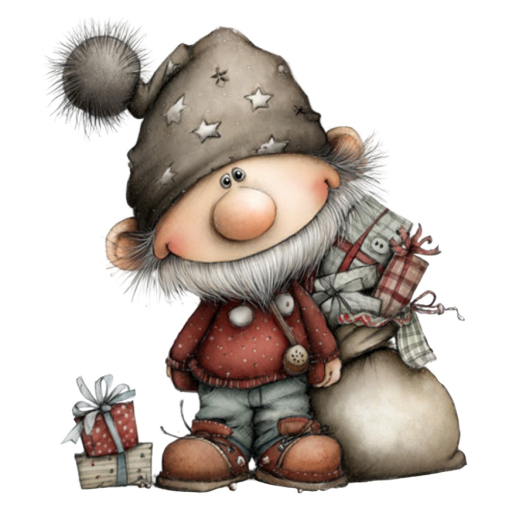 1st Whimsical Christmas Fabric Panel 159