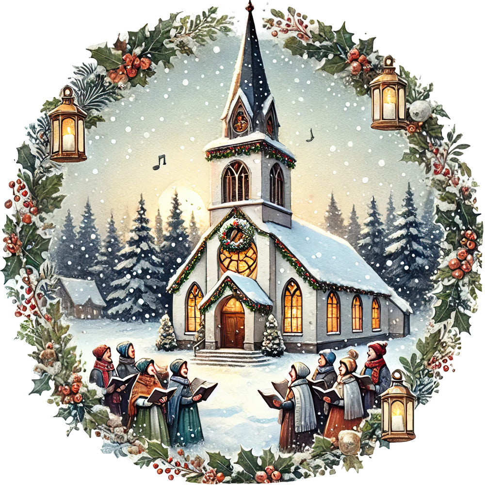 Christian Churches Fabric Panel 24