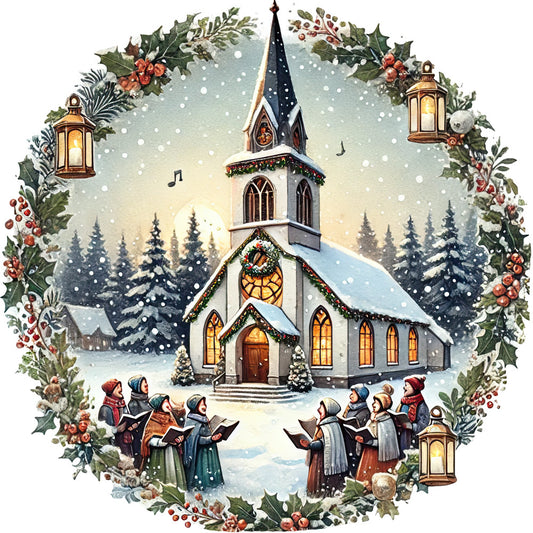 Christian Churches Fabric Panel 24