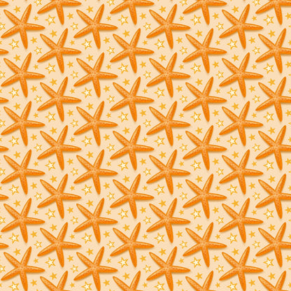 Summer Beach Pattern 6 Quilting Cotton Fabric
