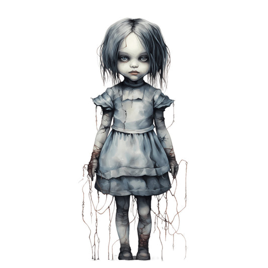 goth, dark, moody, gray, charcoal, pale skin, spooky, eerie, haunting, gothic girl, mysterious, dark fantasy, whimsical, ethereal, chains, damaged clothing, tattered, distressed, alternative, macabre, dark aesthetic, portrait, character design, gothic lolita, steampunk, halloween, dark romance, atmospheric, haunted, melancholic