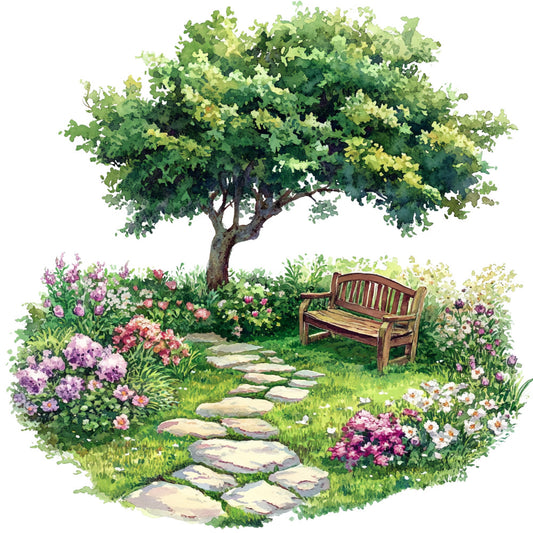 Spring Gardens Fabric Panel 19