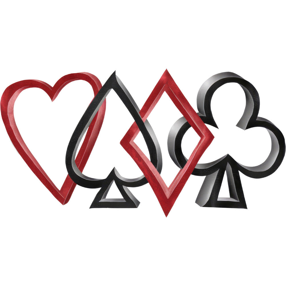 Watercolor Casino Fabric Panel 40