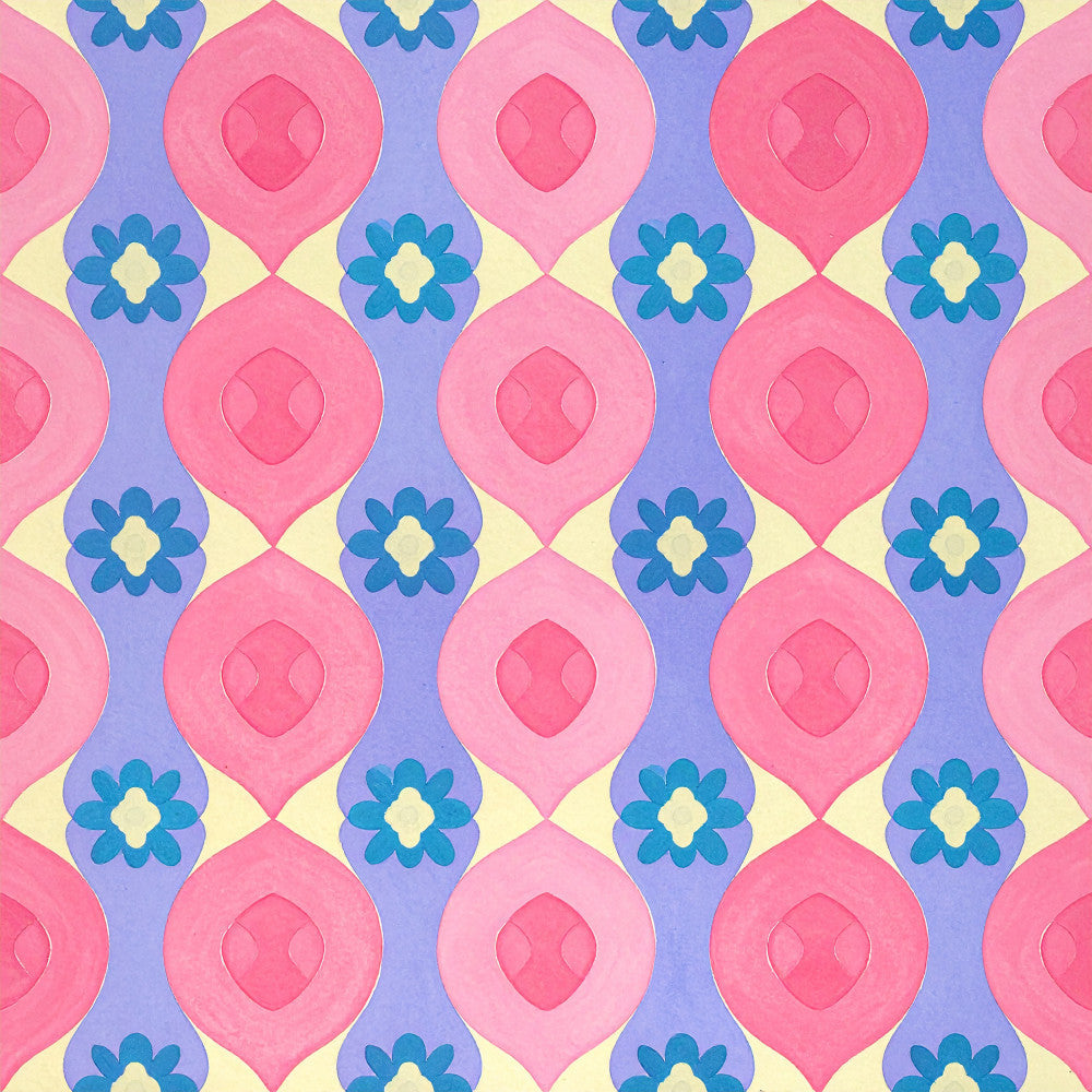 Carnival Garden Glow Pattern 18 Minky Fabric