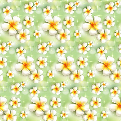 Tropical Shoreline Pattern 9 Minky Fabric