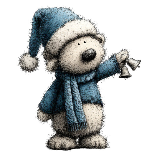 1st Whimsical Christmas Fabric Panel 62