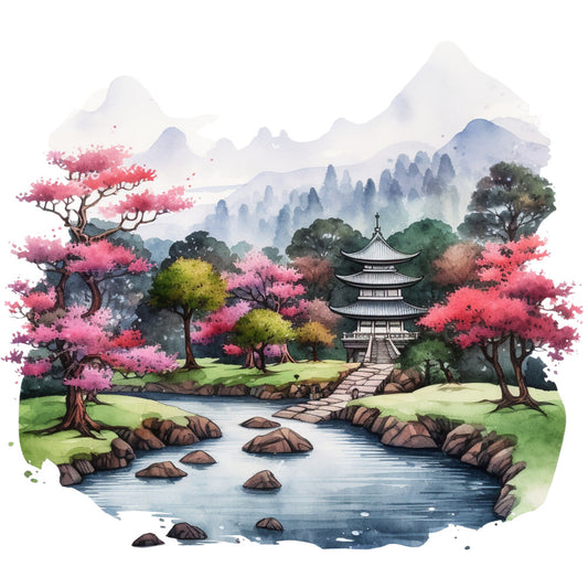 Welcome to Japan Fabric Panel 13