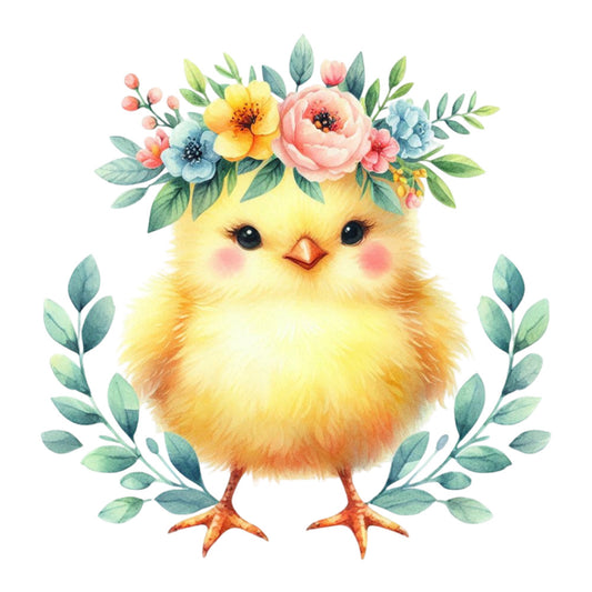 Pastel Chicks Fabric Panel 24