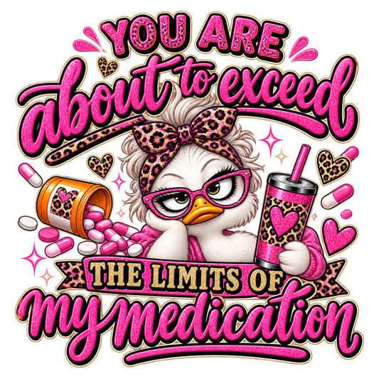 hot pink, magenta, leopard print, animal print, bird, owl, glasses, hearts, love, whimsical, playful, humorous, medicine, pills, capsules, funny, sassy, bold, vibrant, sparkles, stars, leopard bow, prescription bottle, beverage cup, straw, modern, trendy, pop culture, statement design, cheeky