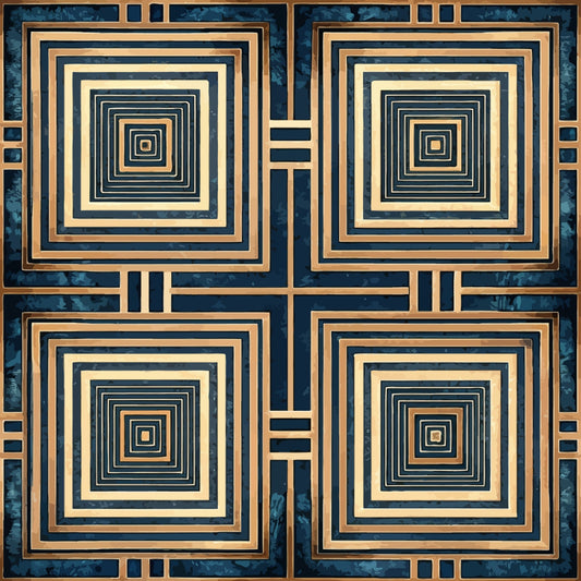 Art Deco Pattern 57 Quilting Cotton Fabric
