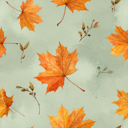 Autumn Woodland Whimsy Pattern 8 Minky Fabric