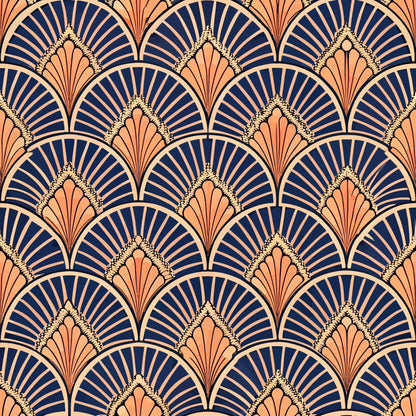Gilded Gatsby Pattern 6 Minky Fabric