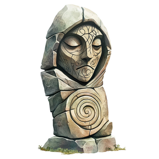 Nordic Totems Fabric Panel 20
