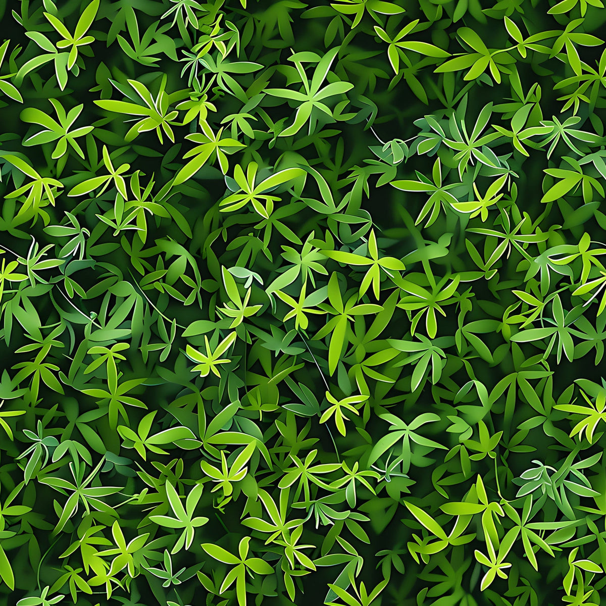 Verdant Canopy Pattern 13 Minky Fabric